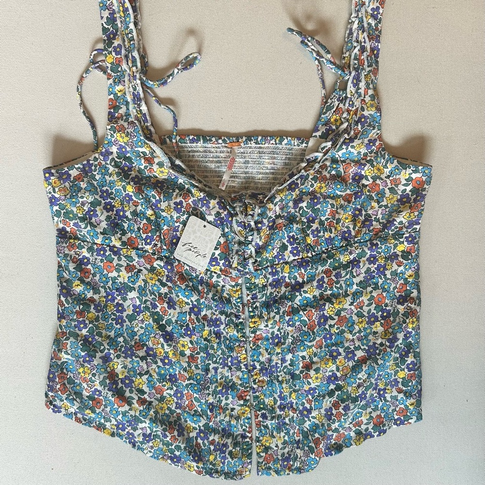 Free People Ellia Printed Set Size Large - Picture 7 of 11